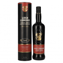 Loch Lomond SINGLE GRAIN Coffey Still Scotch Whisky 46% Vol. 0,7l vovanų dėžutėje