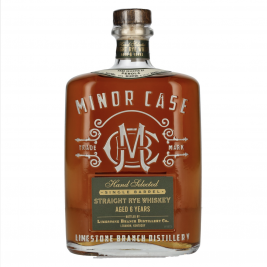 MINOR CASE 6 Years Old Straight Rye Whisky 55% Vol. 0,75l
