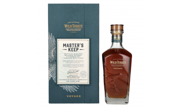 Wild Turkey MASTER'S KEEP VOYAGE Kentucky Straight Bourbon Whiskey 53% Vol. 0,75l dovanų dėžutėje