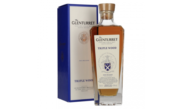 The Glenturret TRIPLE WOOD Release 2025 45% Vol. 0,7l dovanų dėžutėje The Glenturret TRIPLE WOOD Release 2025 45% Vol. 0,7l dovanų dėžutėje