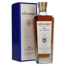 The Glenturret 10 Years Old PEAT Smoked Release 2025 46,6% Vol. 0,7l dovanų dėžutėje