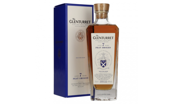The Glenturret 7 Years Old PEAT Smoked Release 2025 46% Vol. 0,7l dovanų dėžutėje