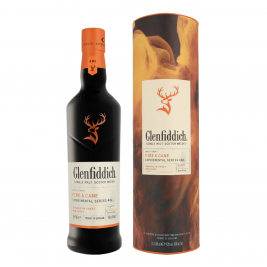 Glenfiddich Fire & Cane 43% Vol. 0.7l dovanų dėžutėje