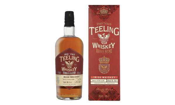 Teeling Small Batch Sommelier Rioja 46% Vol. 0.7L dovanų dėžutėje Teeling Small Batch Sommelier Rioja 46% Vol. 0.7L dovanų dėžutėje