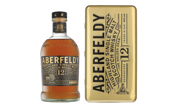Aberfeldy 12 Years 40% Vol. 0.7L dovanų dėžutėje Aberfeldy 12 Years 40% Vol. 0.7L dovanų dėžutėje