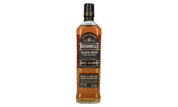 Bushmills BLACK BUSH Irish Whiskey Caviste Edition 43% Vol. 0,7l