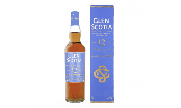 Glen Scotia 12 Years 46% Vol. 0.7l dovanų dėžutėje