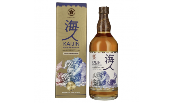 Kaijin Blended Whisky 40% Vol. 0,7l dovanų dėžutėje