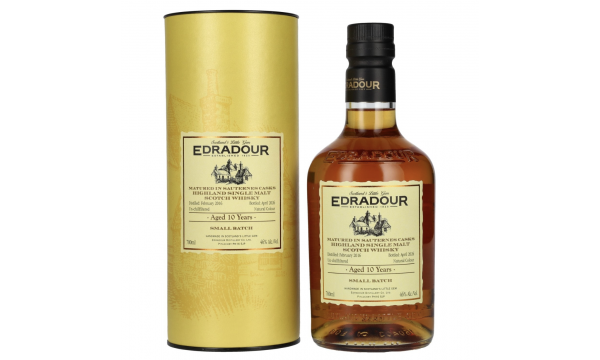 Edradour 10 Years Old Sauternes Casks Small Batch 2016 46% Vol. 0,7l dovanų dėžutėje