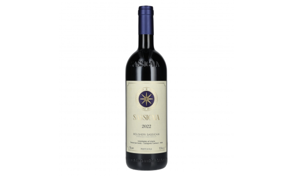 Tenuta San Guido Bolgheri Sassicaia DOC 2022 13,5% Vol. 0,75l sausas