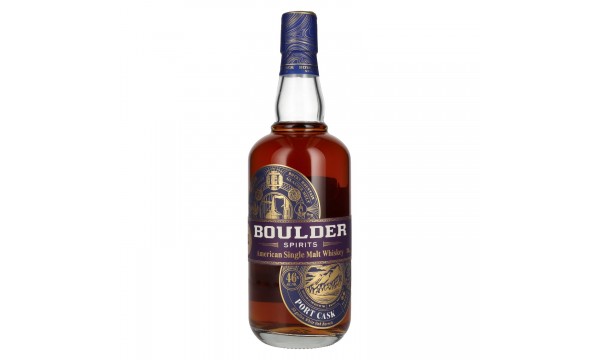 Boulder Spirits American Single Malt PORT CASK FINISH Whiskey 46% Vol. 0,7l