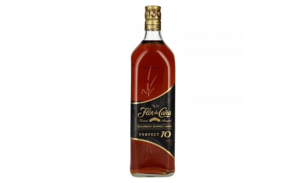 Flor de Caña PERFECT 10 Bourbon Barrel Aged 40% Vol. 1l Flor de Caña PERFECT 10 Bourbon Barrel Aged 40% Vol. 1l