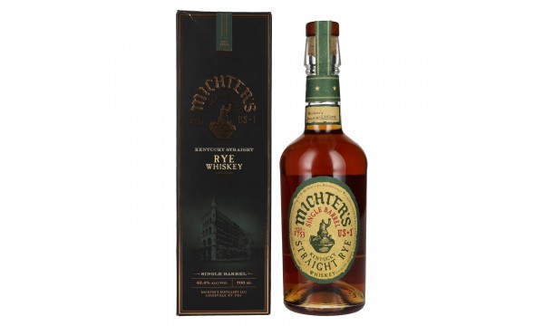 Michter's US*1 Kentucky Single Barrel Straight Rye Whiskey 42,4% Vol. 0,7l dovanų dėžutėje
