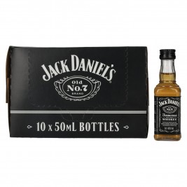 Jack Daniel's Tennessee Whiskey 40% Vol. 10x0,05l PET