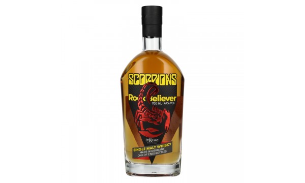 St. Kilian SCORPIONS ROCK BELIEVER Single Malt Whisky 47% Vol. 0,7l