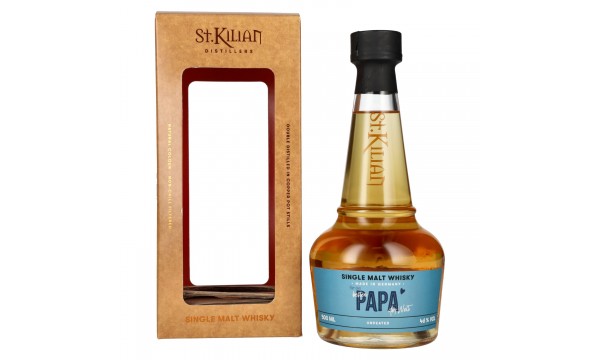 St. Kilian Unpeated Single Malt Whisky for den besten PAPA der Welt 46% Vol. 0,5l dovanų dėžutėje St. Kilian Unpeated Single Malt Whisky for den besten PAPA der Welt 46% Vol. 0,5l dovanų dėžutėje