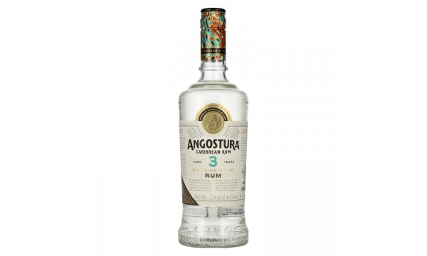 Angostura 3 Years Old Superior White Rum 37,5% Vol. 0,7l
