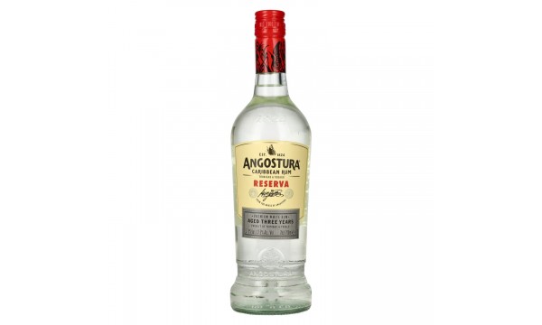 Angostura 3 Years Old Reserva Premium White Rum 37,5% Vol. 0,7l Angostura 3 Years Old Reserva Premium White Rum 37,5% Vol. 0,7l