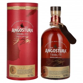 Angostura Tribute Distiller's Cut Premium Aged Rum Limited Edition 44,7% Vol. 0,7l dovanų dėžutėje
