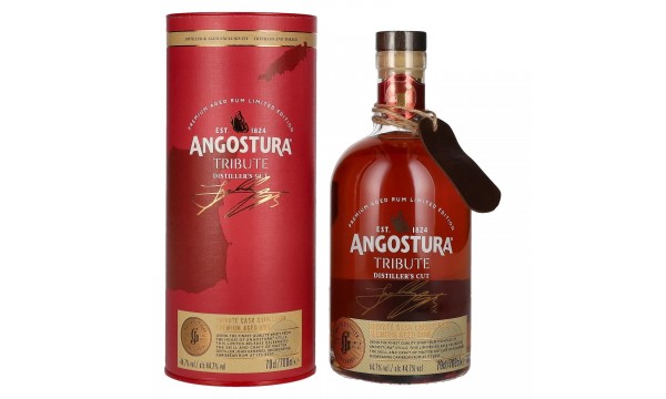 Angostura Tribute Distiller's Cut Premium Aged Rum Limited Edition 44,7% Vol. 0,7l dovanų dėžutėje