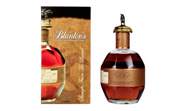 Blanton's STRAIGHT FROM THE BARREL BOURBON 61,6% Vol. 0,7l dovanų dėžutėje Blanton's STRAIGHT FROM THE BARREL BOURBON 61,6% Vol. 0,7l dovanų dėžutėje