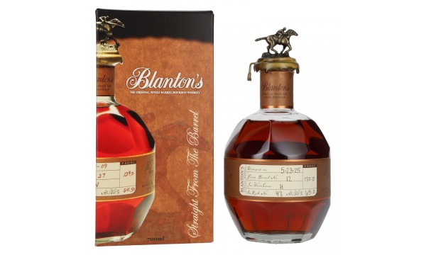 Blanton's STRAIGHT FROM THE BARREL BOURBON 65% Vol. 0,7l dovanų dėžutėje Blanton's STRAIGHT FROM THE BARREL BOURBON 65% Vol. 0,7l dovanų dėžutėje