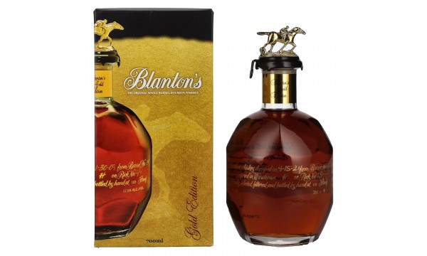 Blanton's GOLD EDITION The Original Single Barrel Bourbon Whiskey 51,5% Vol. 0,7l dovanų dėžutėje