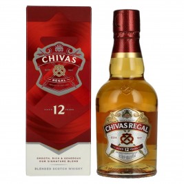 Chivas Regal 12 Years Old Blended Scotch Whisky 40% Vol. 0,35l dovanų dėžutėje