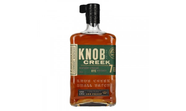 Knob Creek 7 Years Old Kentucky Straight RYE Whiskey Small Batch 50% Vol. 0,7l