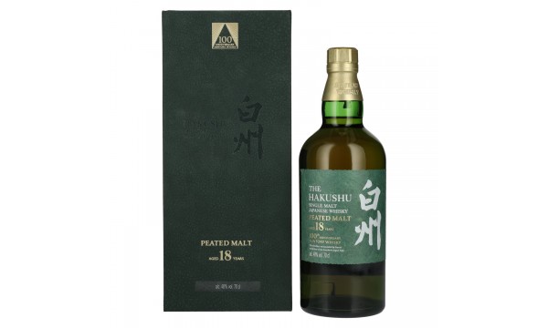 Suntory The Hakushu 18 Years Old 100th ANNIVERSARY EDITION Single Malt Whisky 48% Vol. 0,7l Suntory The Hakushu 18 Years Old 100th ANNIVERSARY EDITION Single Malt Whisky 48% Vol. 0,7l
