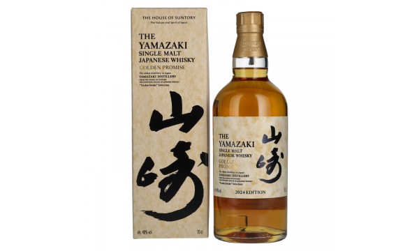 Suntory The Yamazaki GOLDEN PROMISE Tsukuriwake Selection Single Malt Japanese Whisky 2024 48% Vol. 0,7l dovanų dėžutėje