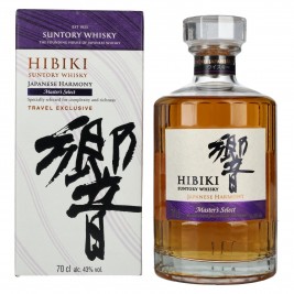 Suntory Hibiki Japanese Harmony Master's Select Japanese Blended Whisky 43% Vol. 0,7l dovanų dėžutėje
