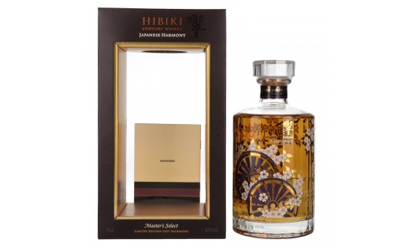 Suntory Hibiki Japanese Harmony Master's Select Japanese Blended Whisky Limited Edition 43% Vol. 0,7l dovanų dėžutėje