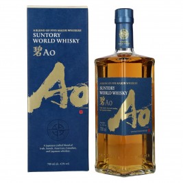 Suntory AO World Blend Whisky 43% Vol. 0,7l dovanų dėžutėje