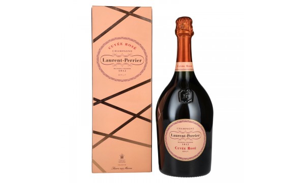 Laurent Perrier Champagne CUVÉE ROSÉ Brut 12% Vol. 1,5l dovanų dėžutėje, briutas
