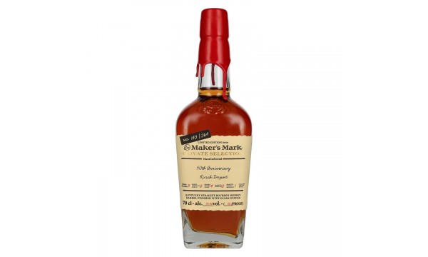 Maker's Mark PRIVATE SELECTION 50th Anniversary Kirsch Import Limited Edition 55,4% Vol. 0,7l Maker's Mark PRIVATE SELECTION 50th Anniversary Kirsch Import Limited Edition 55,4% Vol. 0,7l