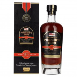 Pusser's Nelson's Blood 15 Years Old 40% Vol. 0,7l dovanų dėžutėje