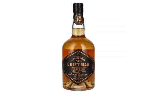 The Quiet Man BARMAN'S CODE 10 Years Old MARSALA FINISHED 43% Vol. 0,7l