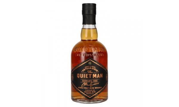 The Quiet Man BARMAN'S CODE 10 Years Old AMARONE FINISHED 43% Vol. 0,7l