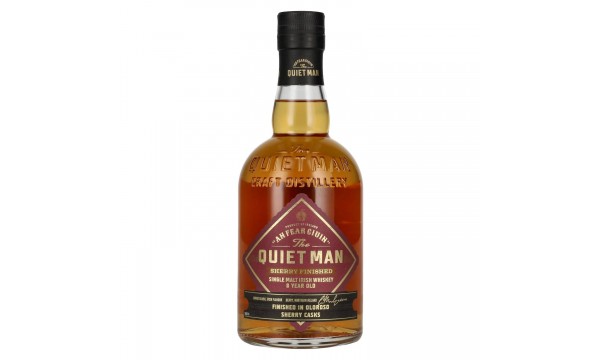 The Quiet Man AN FEAR CIUIN 8 Year Old SHERRY CASK Single Malt Irish Whiskey 43% Vol. 0,7l