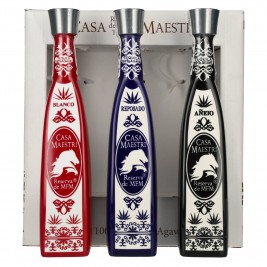 Casa Maestri MFM Tequila Dovanų rinkinys 40% Vol. 3x0,35l