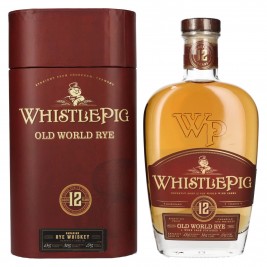 WhistlePig 12 Years Old OLD WORLD Rye Whiskey 43% Vol. 0,7l dovanų dėžutėje