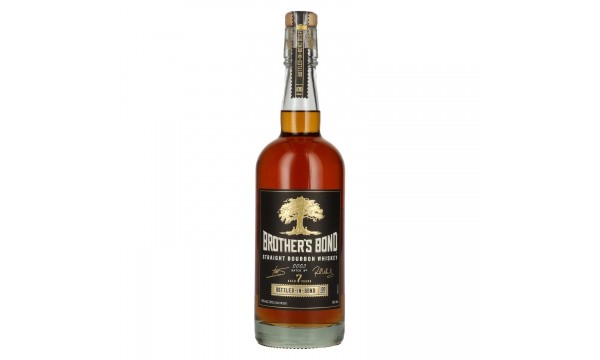 Brother's Bond 7 Years Old Bottled-In-Bond Straight Bourbon Whiskey Batch No. 0003 50% Vol. 0,7l Brother's Bond 7 Years Old Bottled-In-Bond Straight Bourbon Whiskey Batch No. 0003 50% Vol. 0,7l