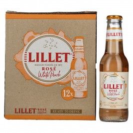 Lillet Rosé White Peach 5% Vol. 12x0,2l, pusiau saldus