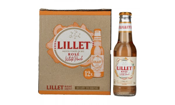 Lillet Rosé White Peach 5% Vol. 12x0,2l, pusiau saldus