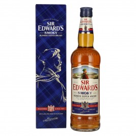 Sir Edward's SMOKY Blended Scotch Whisky 40% Vol. 0,7l dovanų dėžutėje