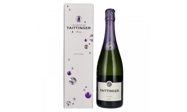 Taittinger Champagne NOCTURNE Sec 12,5% Vol. 0,75l dovanų dėžutėje, briutas
