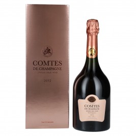 Taittinger COMTES DE CHAMPAGNE Rosé 2012 12,5% Vol. 0,75l dovanų dėžutėje, briutas