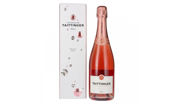 Taittinger Champagne Prestige Rosé 12,5% Vol. 0,75l dovanų dėžutėje, sausas