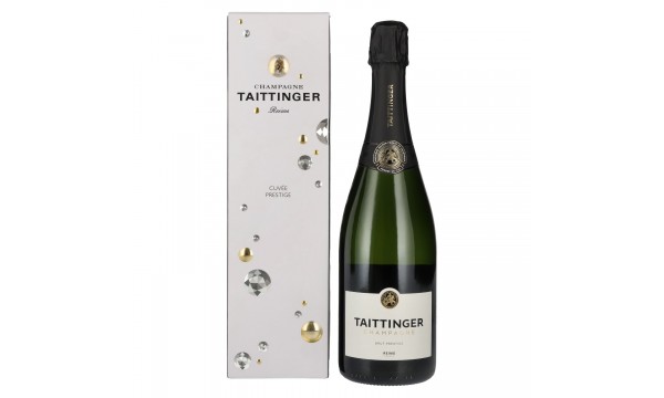 Taittinger Champagne Cuvée Prestige Brut 12,5% Vol. 0,75l dovanų dėžutėje, briutas